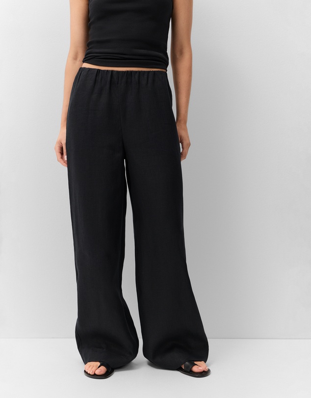 UNISON - Essential Linen Wide Leg Pant