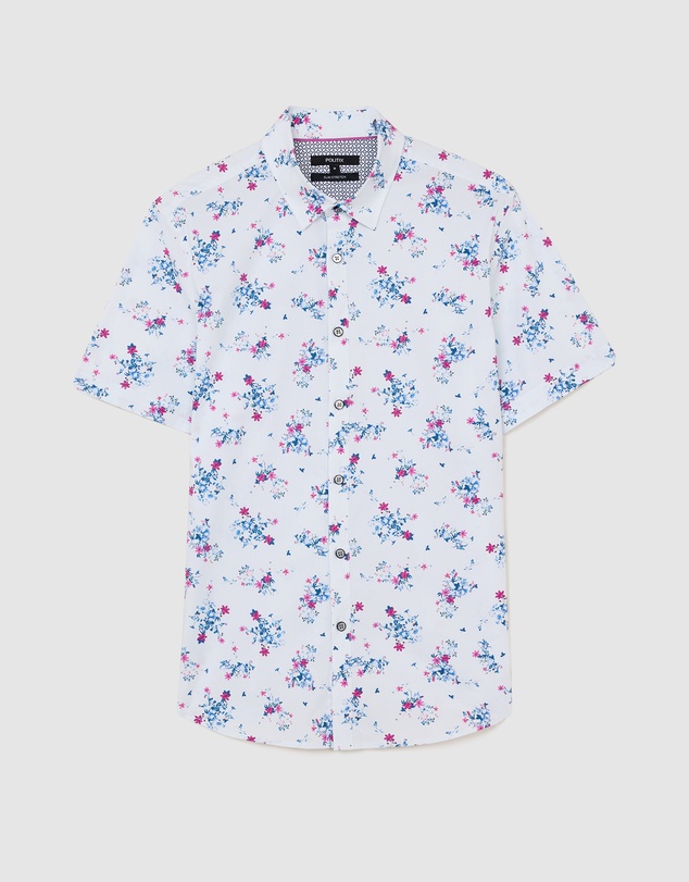 Politix - Bouquet Floral Short Sleeve Shirt