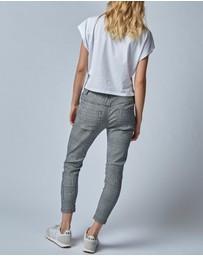 DRICOPER DENIM - Active Mono Check Jeans