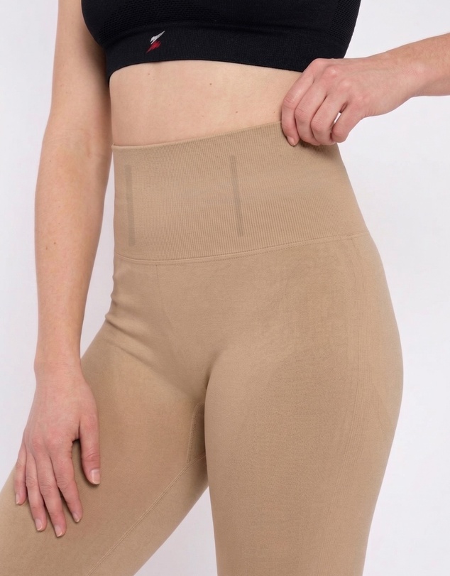 Supacore - POTS XTRA BLUSH COMPRESSION LEGGING WITH REINFORCED WAISTBAND