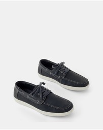 Uncut - Bowline Leather Boat Shoes