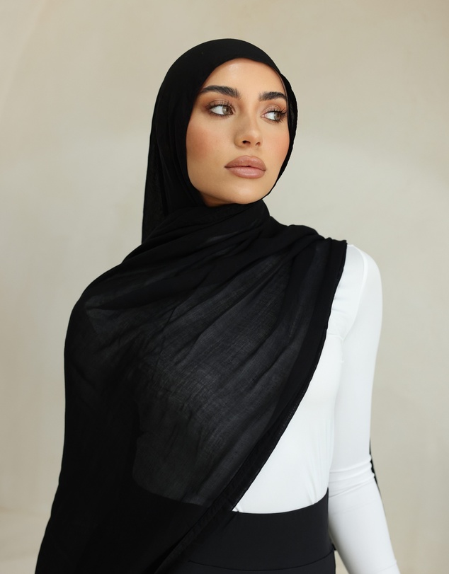 Mod Squad - Double Stitch Hijab- Midnight