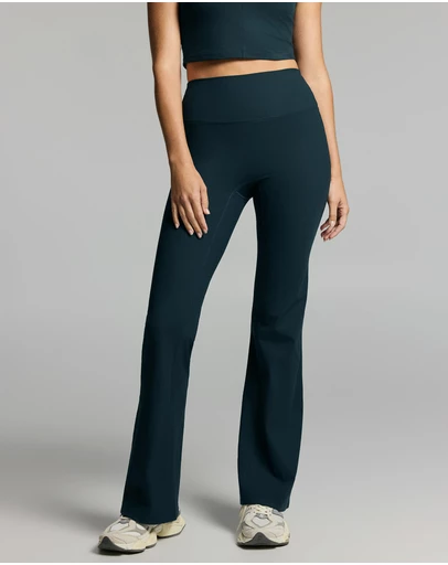 Rockwear - Rib Luxesoft Slim Flared Tights