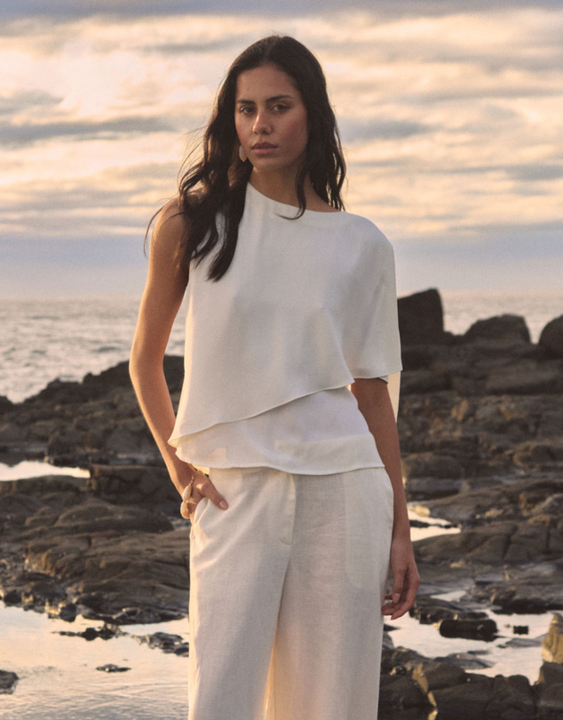 Forcast - Cecilia Asymmetric Top
