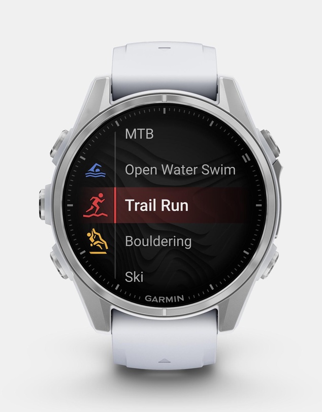 Garmin - fenix 8, 43mm, AMOLED, Glass