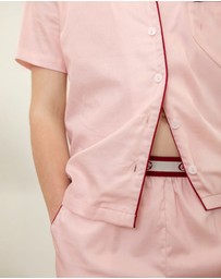 Gingerlilly - Rebecca Judd x Gingerlilly Mini Camilla Cotton Short PJ Set