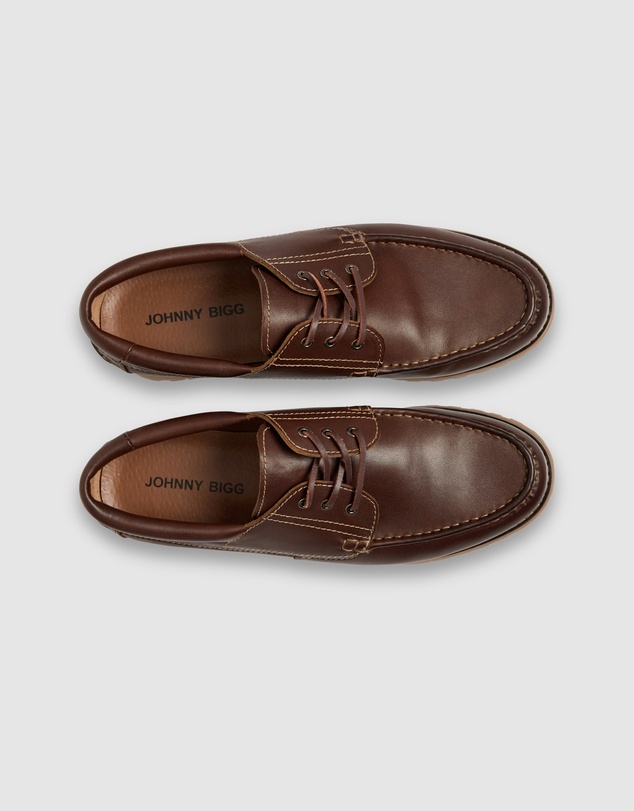 Johnny Bigg - Harlan Leather Boat Shoe