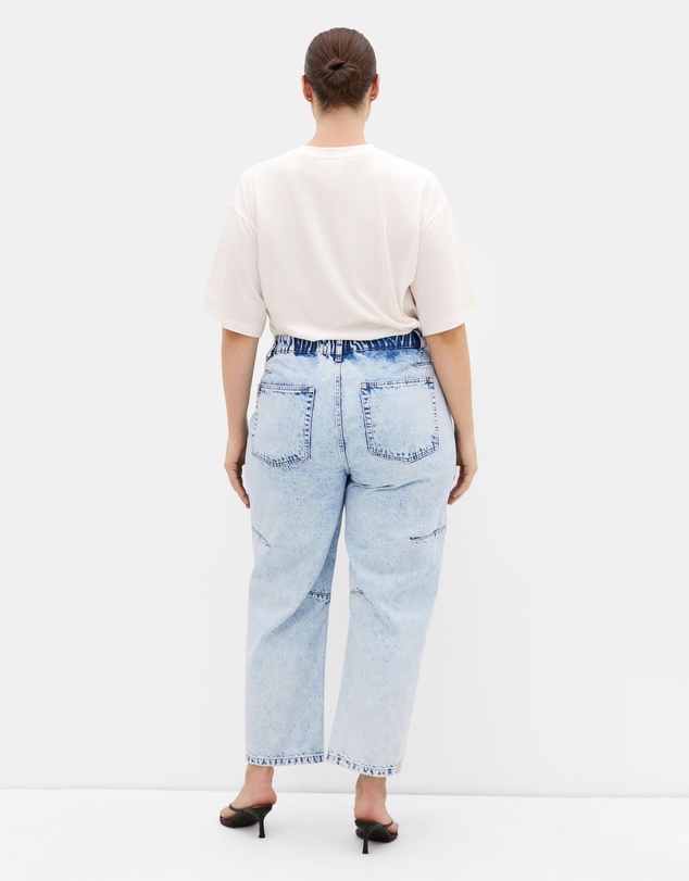City Chic - Harley Fit Bridget Barrel Leg Ankle Grazer Jean