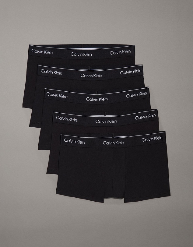 Calvin Klein - Icon Cotton Stretch 5 Pack Low Rise Trunks