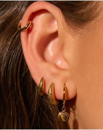 Arms Of Eve - Asher Earrings - Tiger's Eye