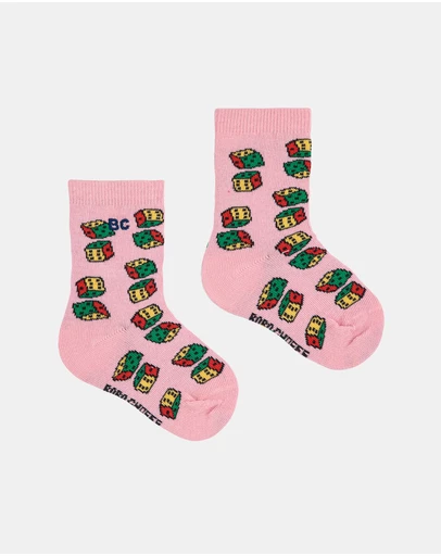 Bobo Choses - Dices All Over Short Socks - Kids