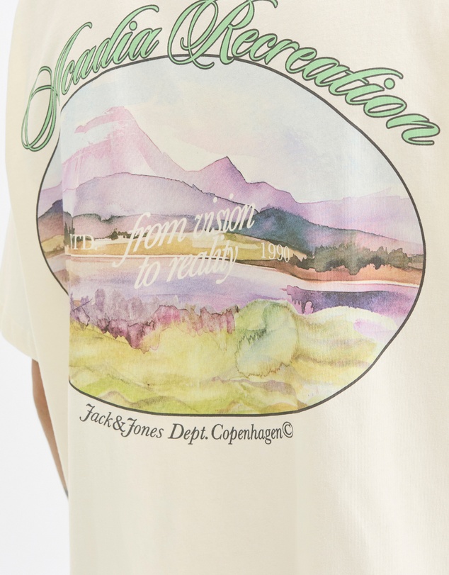 Jack & Jones - Orinwood Photo SS Crew Tee