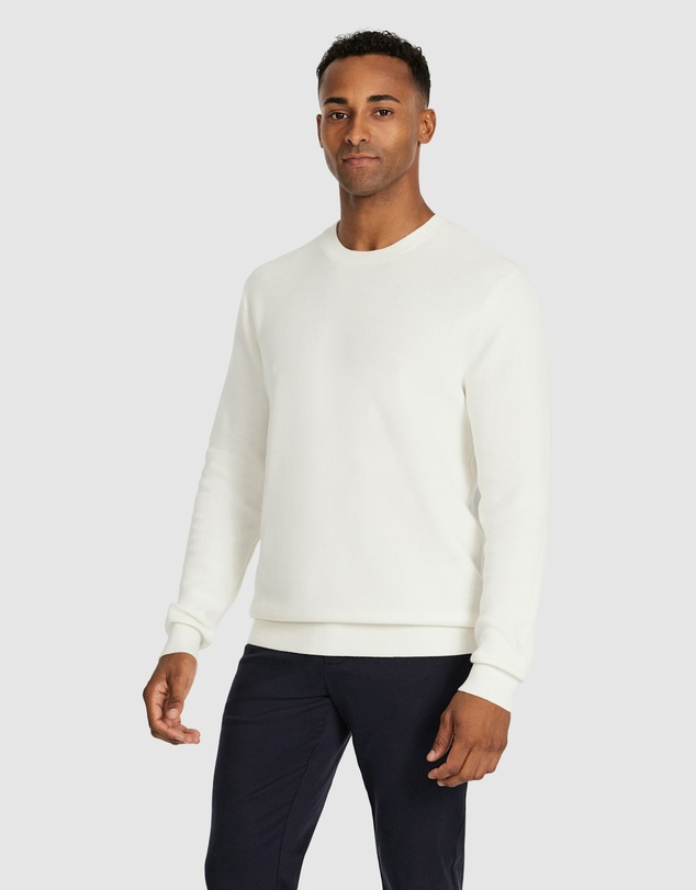 Tarocash - Idris Textured Crew Knit