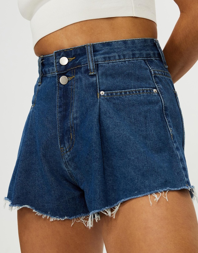 KAJA Clothing - Queenie High Waisted Ruffled Shorts