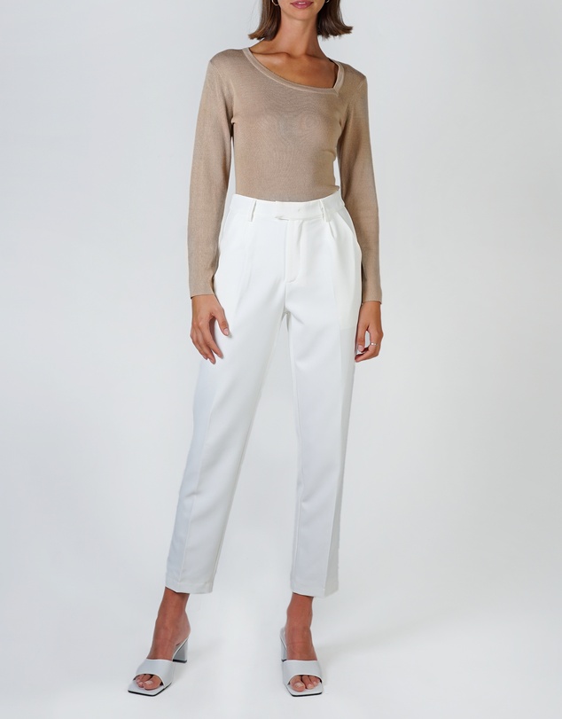 Lydan The Label - Tear Drop Neckline Knit