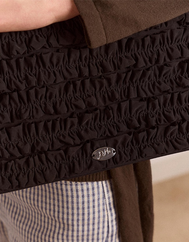 Damson Madder - Sophia Ruffle Bag