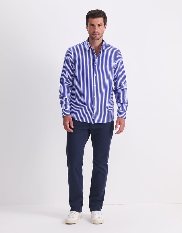 Sportscraft - Ryan Long Sleeve Stripe Shirt