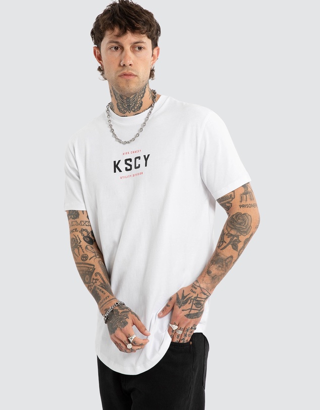 Kiss Chacey - Stamp Dual Curved Tee