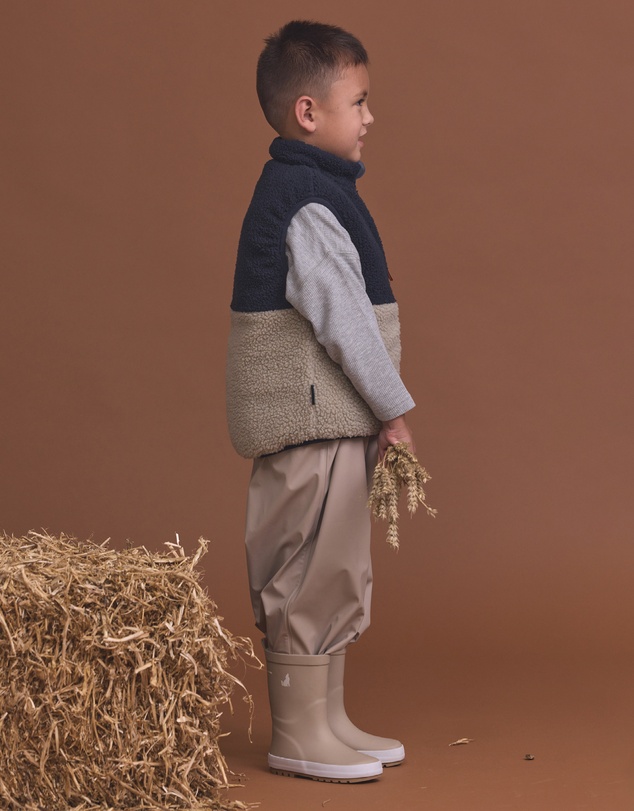 Crywolf - REVERSIBLE YETI VEST Ash Colourblock
