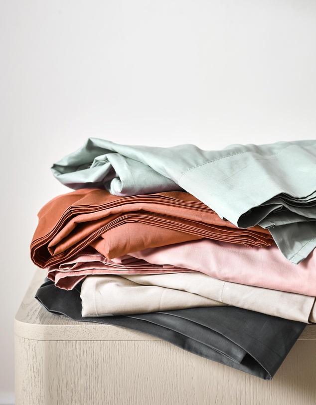 Aura Home - Halo Organic Sateen Sheet Set