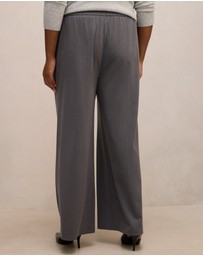 Forever New Curve - Liliana Curve Elastic Pinstripe Pants