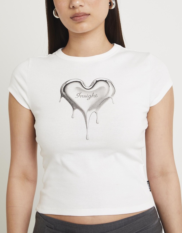 Insight - Dripping Heart Baby Tee