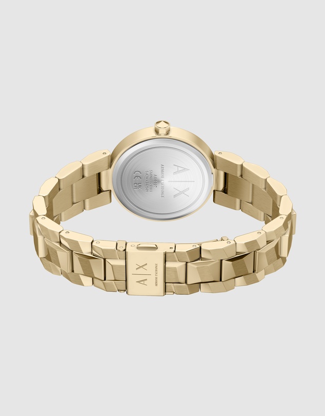 Armani Exchange - Gold Tone Analogue Watch