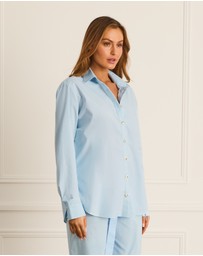Heaven Australia - Mist Boyfriend Shirt