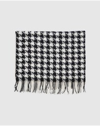 Belle & Bloom - Return To Sender Houndstooth Scarf