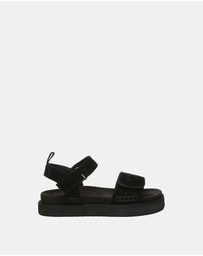 EVERAU - EverAU Ugg Carla Cow Suede Upper Sandals