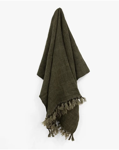Aura Home - Arles Linen Throw