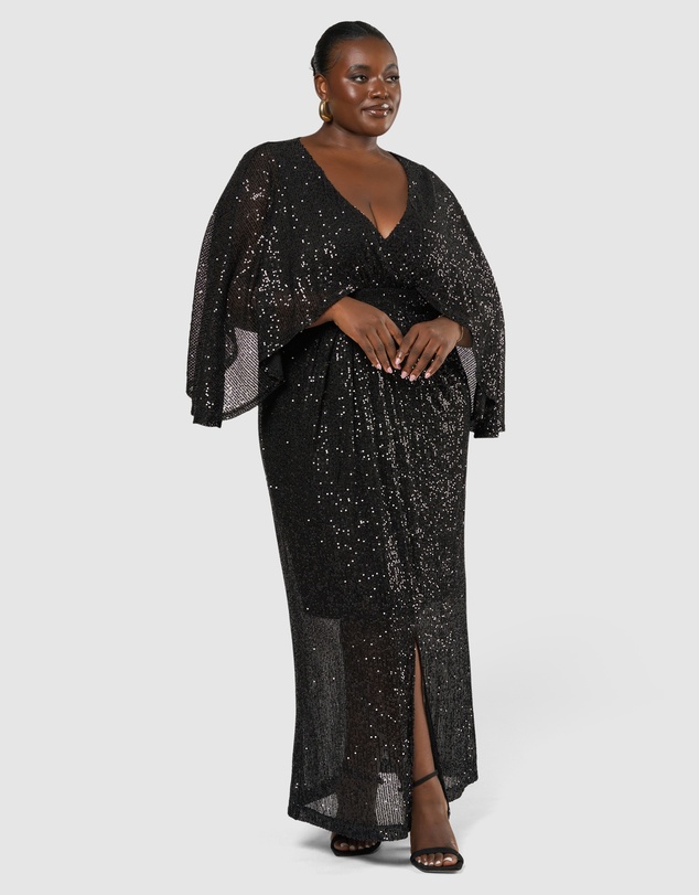 Pink Dusk by Curve Project - Red Carpet Ready Maxi Dress