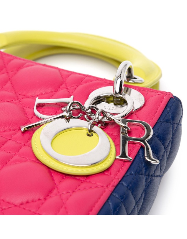 Pre-Loved by Azura Reborn - Pre-Loved dior Lady Dior Mini Quilted Handbag