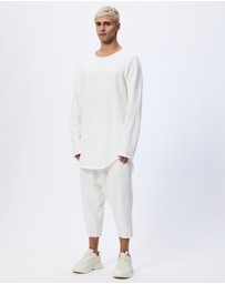Surrounded By Ghosts - The Jade Casual French Terry Pants