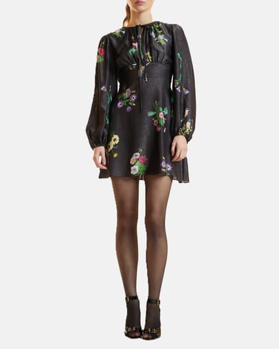 Black Floral
