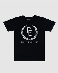 Counter Culture - Garland Logo Tee - Youth