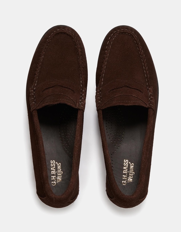 G. H. BASS - Weejun Penny Loafers Suede - Women's