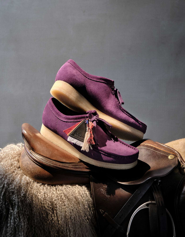 Clarks Originals - Wallabee (M) Damson Suede