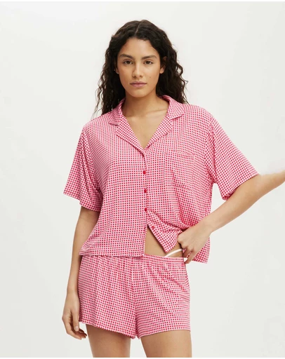 Cotton On Body - Slinky Soft Short Sleeve Set