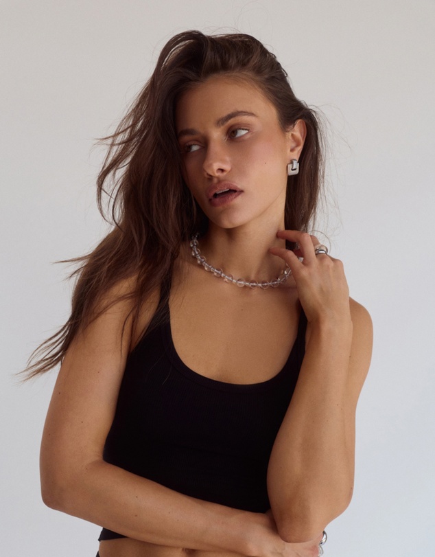 CENDRE - Cleo Necklace | Clear