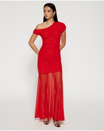 Lover - Jacinta Asymmetric Maxi Dress