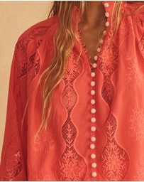 AUR OCEA - Primarosa Trina Scallop Blouse