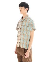 THE TALES - The Tales Half n Half 70's Flannel Camp Shirt