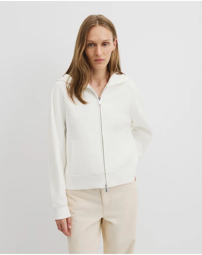 Country Road - Australian Good Earth Cotton Zip Through Hooded Sweat