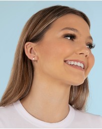 Mestige Kids - Vibrant Mini Hoops - 18K Gold Plated