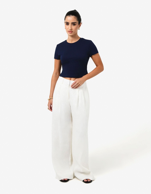 Forcast - Amy Cropped Baby Tee