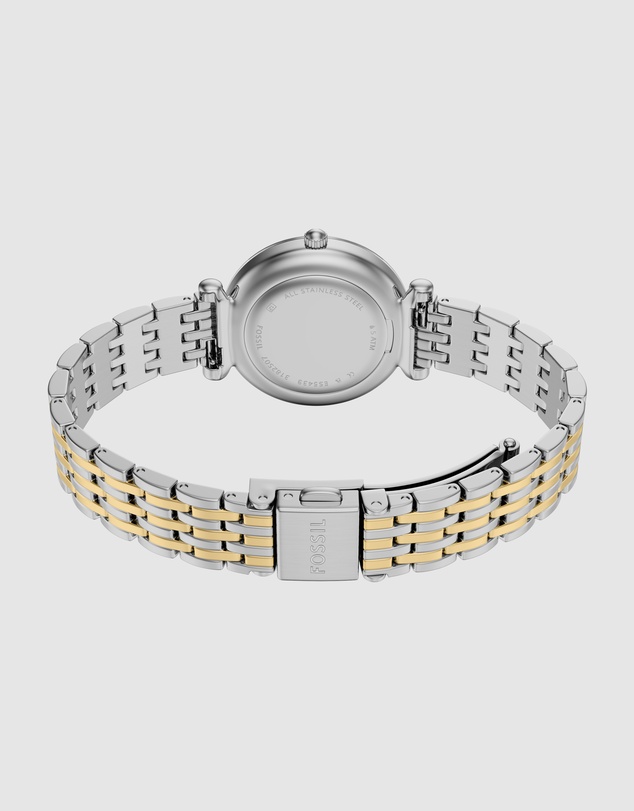 Fossil - Carlie Two Tone Analogue Watch