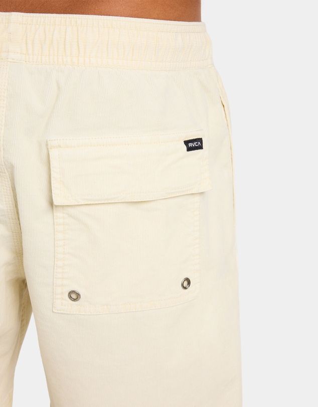 RVCA - Mens Escape II Corduroy Elastic Waist Shorts