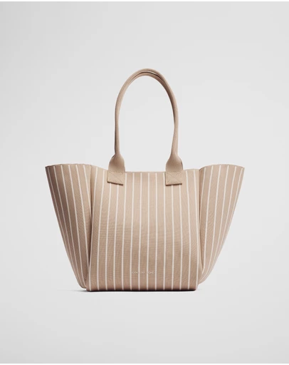 Country Road - Stripe Knit Shopper