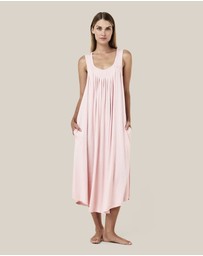 Papinelle - Kate Modal Soft Pleat Front Maxi Nightie